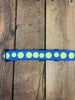 Blue Tennis Ball Side Release Buckle Clip Dog Collar