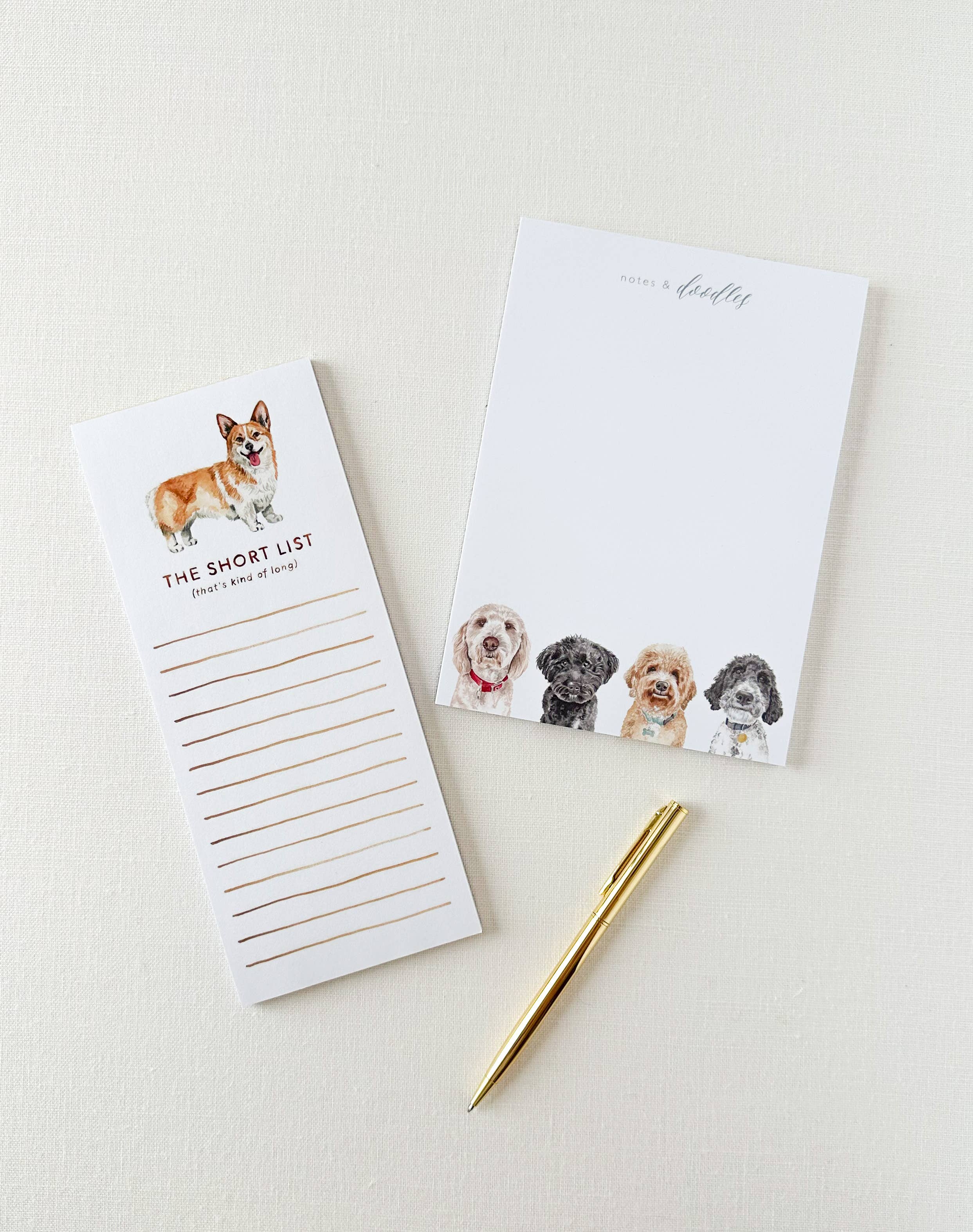 Corgi Short List Notepad