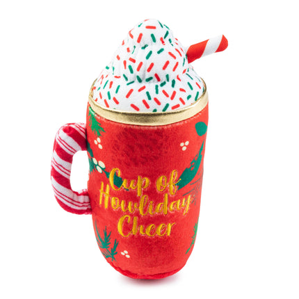 Howliday Cheer Mug Christmas Dog Toy