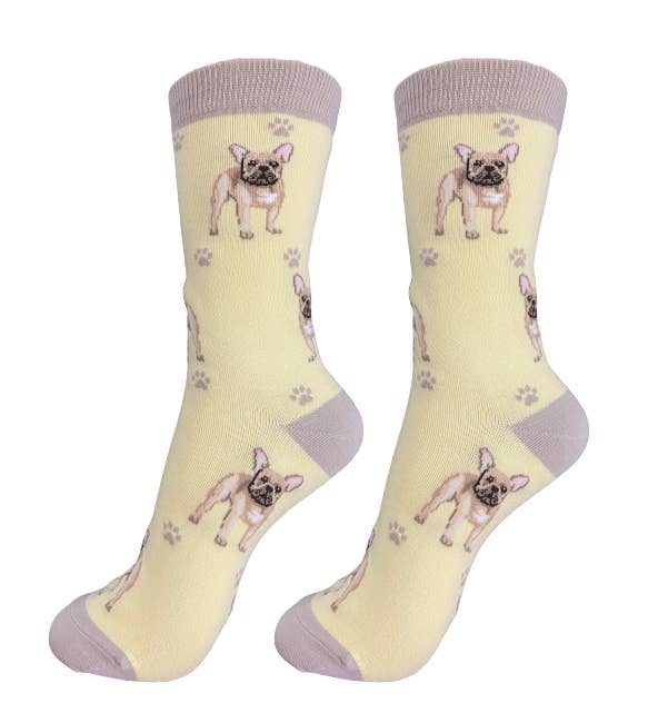 French Bulldog Dog Socks-Unisex