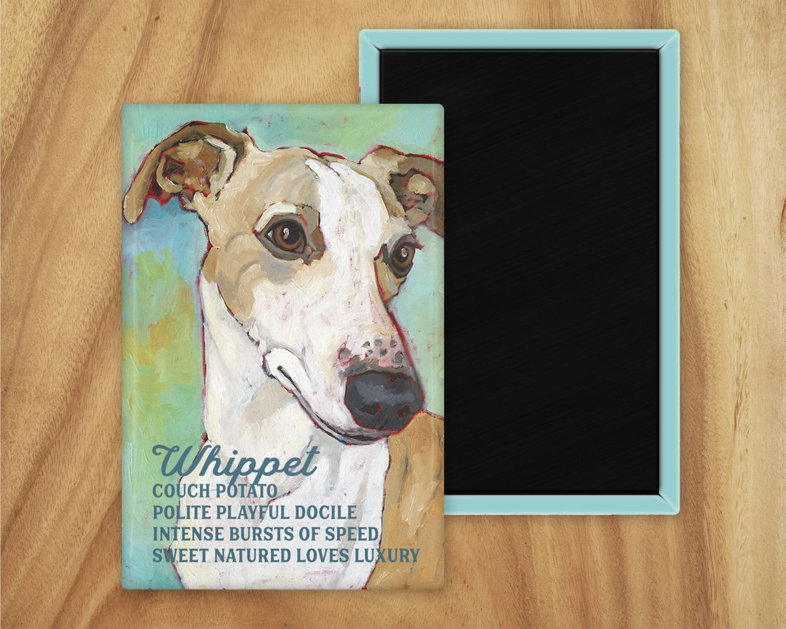 Whippet Magnet UD