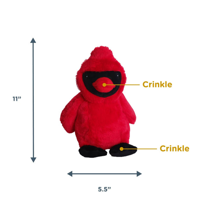 Animated Cardinal Dog Toy