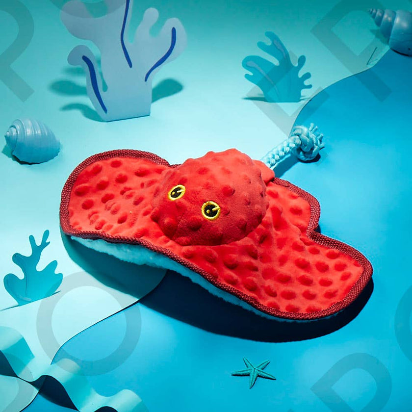 Dog Toy Stingray BARK Sting Crosby the Ray Dog Toy