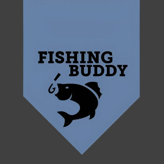 Fishing Buddy Dog Bandana