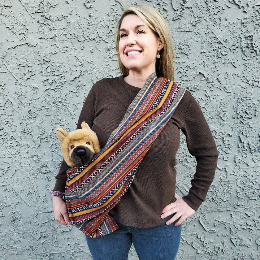 Dog Sling Woven Sonora Design