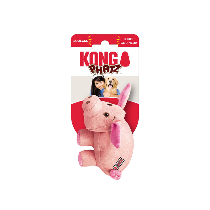 KONG® Phatz Pig Dog Chew Toy XS