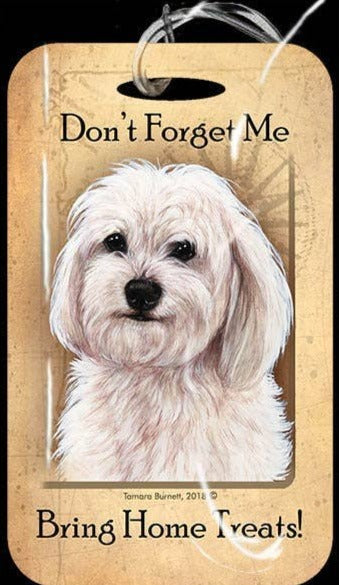 Travel in Style with Our Havanese Luggage Tag