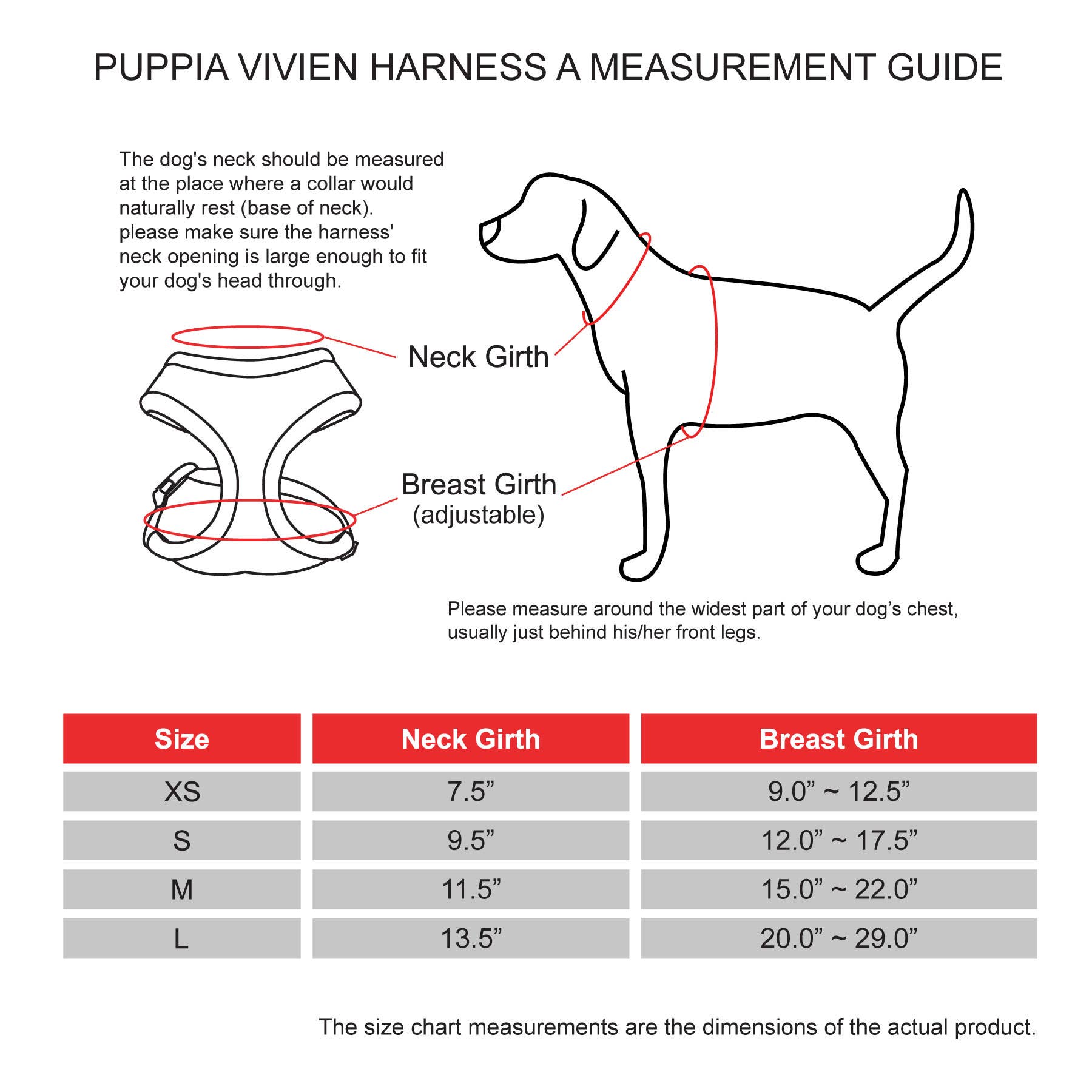 Checkered Ruffle Dog Harness Over-the-Head Vivien