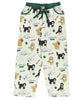 PJ Pants Dog Fetching Tired Women's Pajama Bottoms