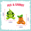 Carrot & Pea 2 Pack