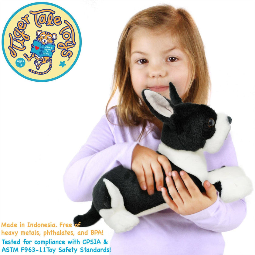 Plush Boston Terrier Baxter The Boston Terrier Stuffed Animal Plush