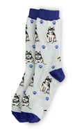 Siberian Husky Dog Socks-Unisex