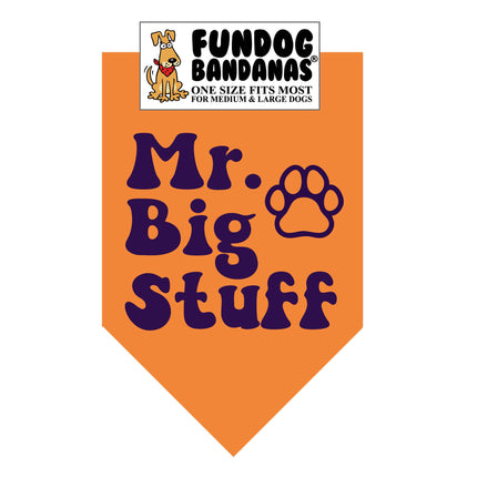 Mr Big Stuff Dog Bandana