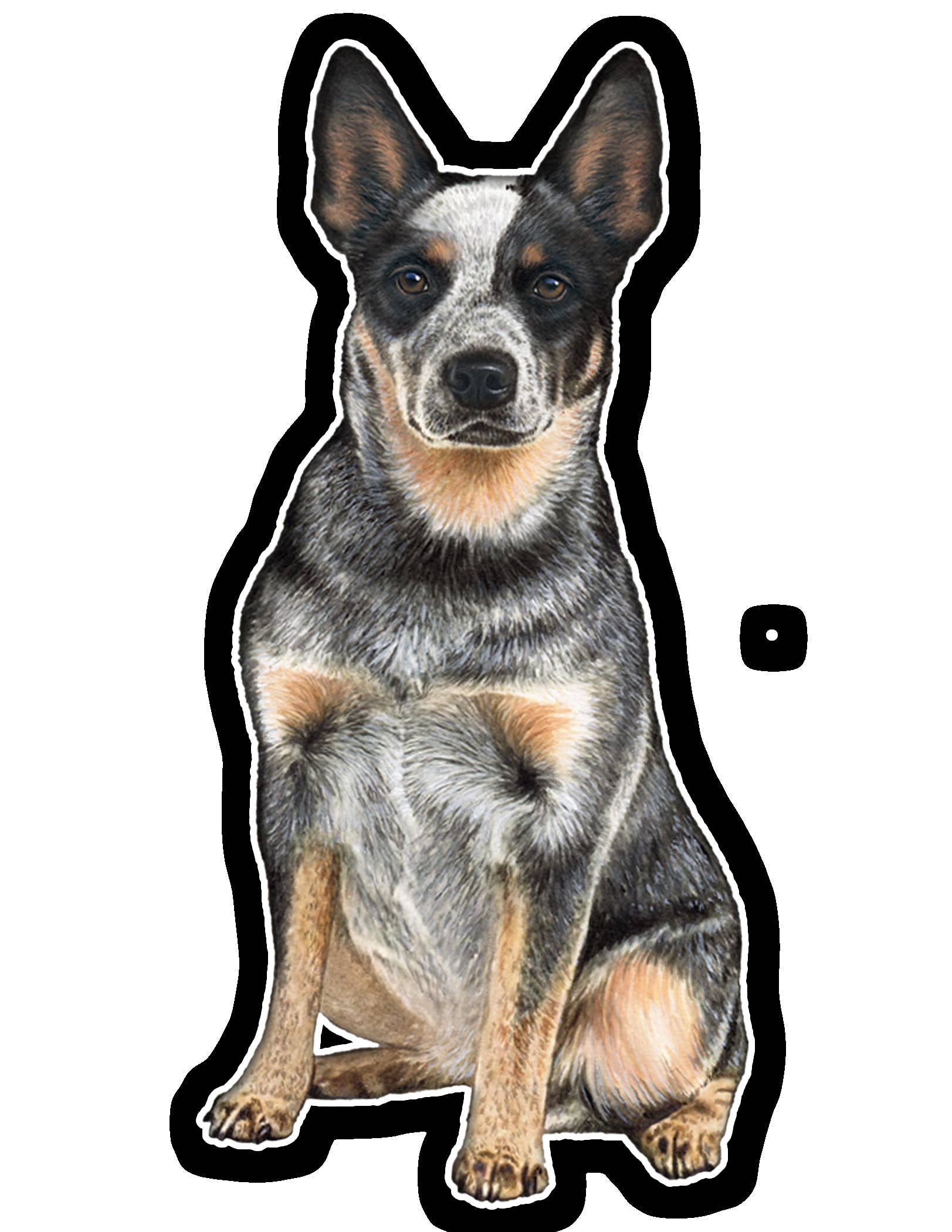 Australian Cattle Dog  - Vinyl Stickers