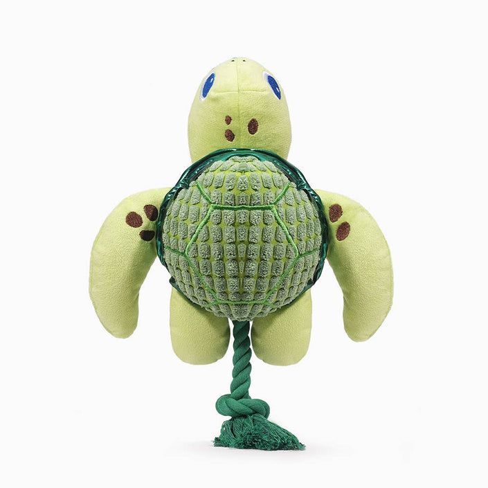 Dog Toy Sea Turtle Green Dog Plush Rope Toy