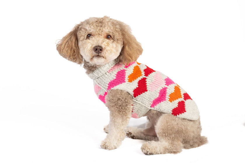 Puppy Love Knit Dog Pet Sweater