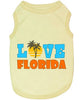Pet Clothing Love Florida Dog or Cat Pet T-Shirt