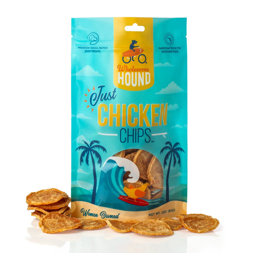 Single-ingredient  Just Chicken Chips - 3oz