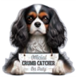 Cavalier King Charles Tri Color Chip Clip