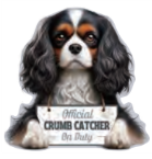 Cavalier King Charles Tri Color Chip Clip