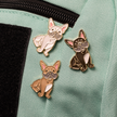 Good Frenchie Enamel Pin