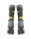 Orange Tabby Cat Socks Unisex