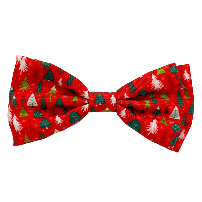 H&K Christmas Trees Bow Tie