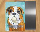 DOG METAL SIGNS A-G