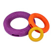 Dog Toy Large Purple Ring GOAT Sport Ring Natural Rubber Toy