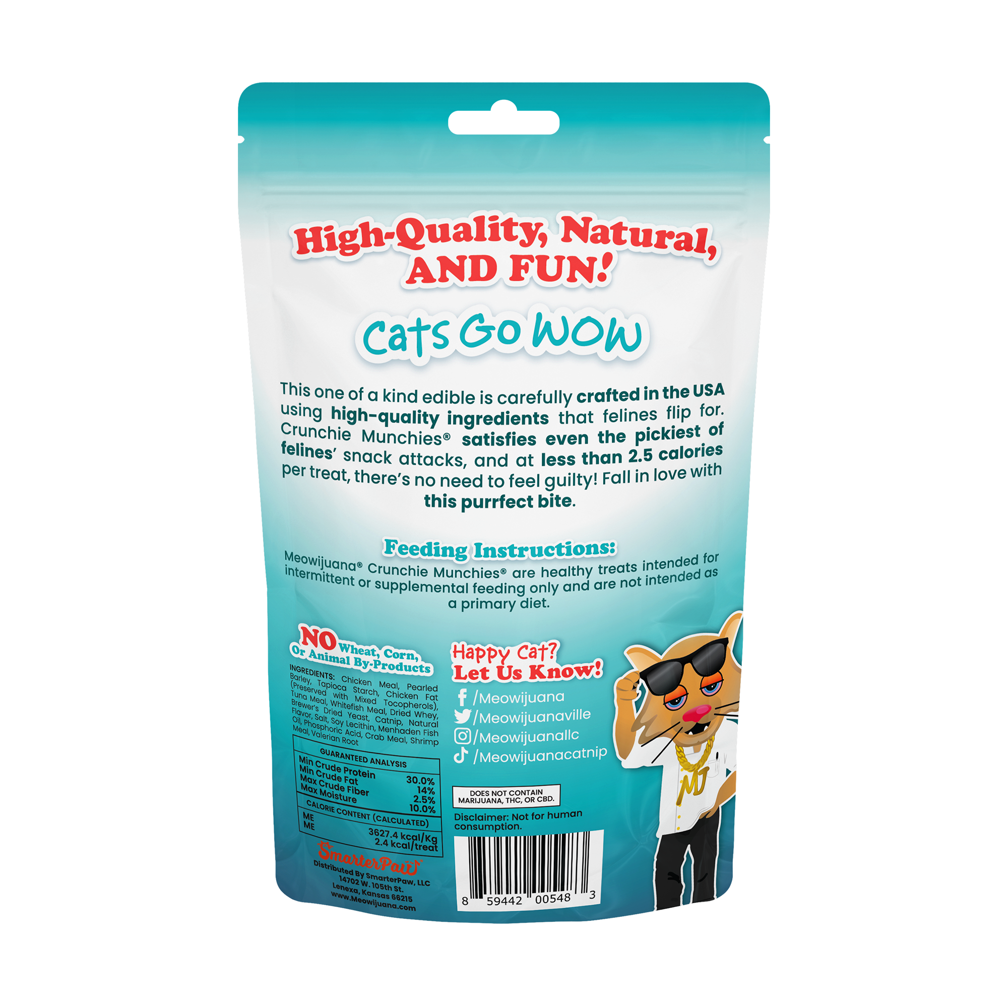 Cat Treat Crunchie Munchies Seafood Medley Treats