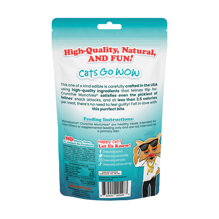 Cat Treat Crunchie Munchies Seafood Medley Treats