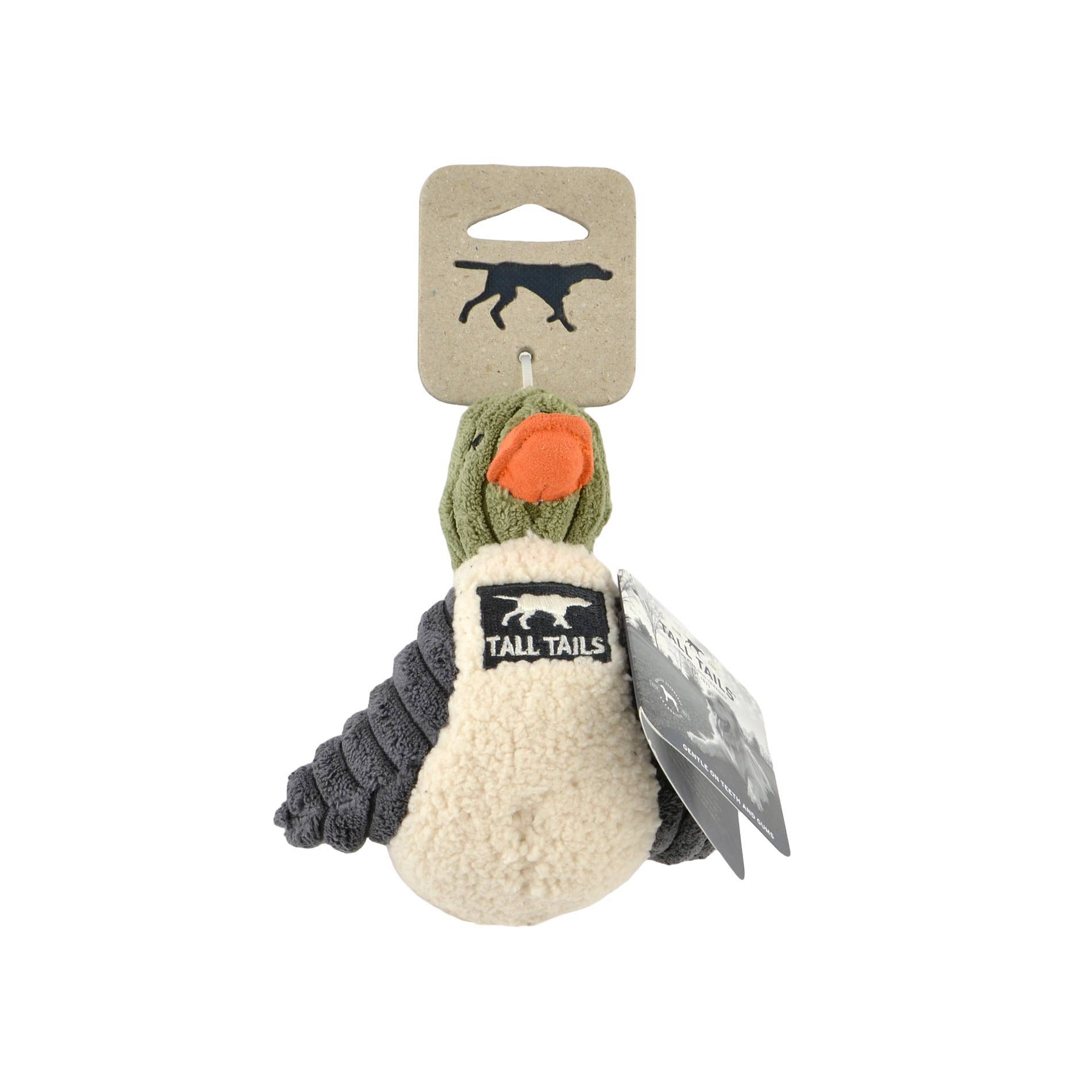 Tall Tails Plush Duckling Squeaker Toy - 5