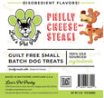 Philly Cheesesteak Dog Biscuits 6 oz Treat Pouch - 12 Pack