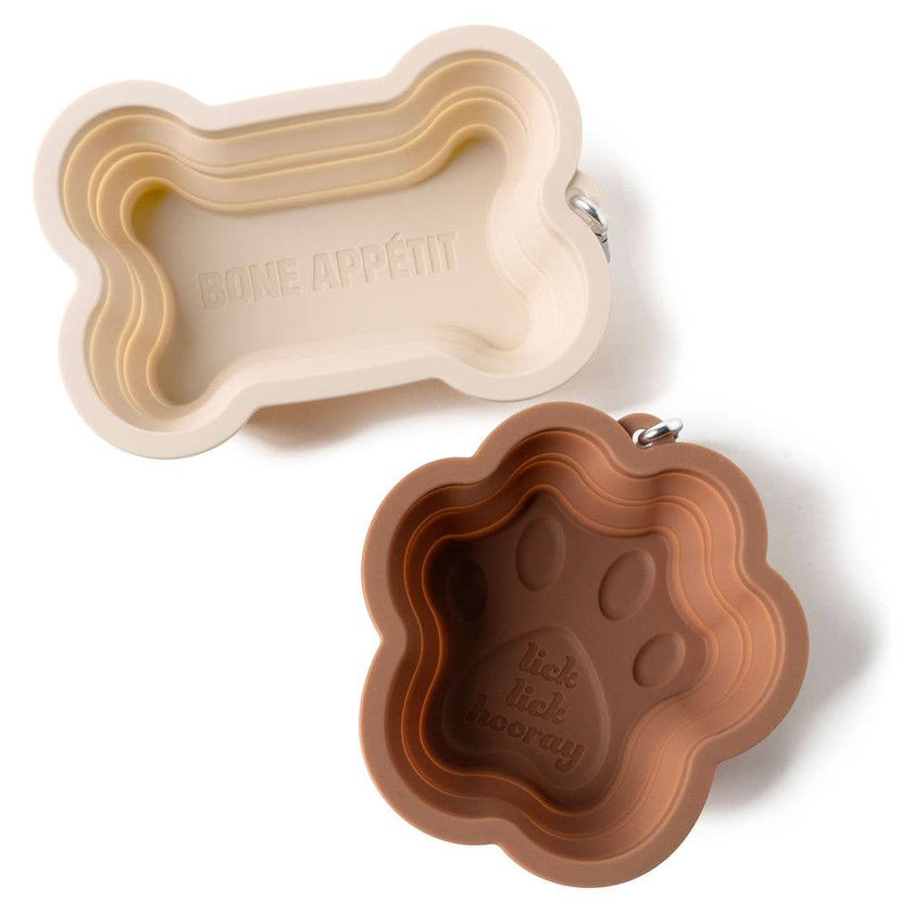 Dog Bowl Travel Collapsible Doggie Food or Water Dish