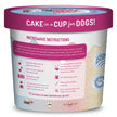 Dog Birthday Cake in A Microwave Cup-Cuppy Cake