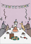 Edible Greeting Card for dogs- Pawty Time