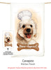 Cavapoo Flour Sack Kitchen Towel