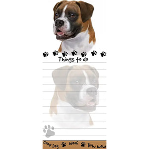 Boxer Uncropped Magnetic List Pad