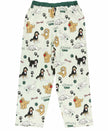 PJ Pants Dog Fetching Tired Women's Pajama Bottoms