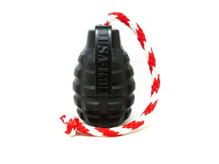 Dog Toy SP USA-K9 Magnum Grenade Dog Chew Toy Black