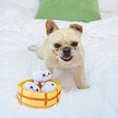 Dog Toy Dumpling Soup Food Party Interactive Plush Toy Set