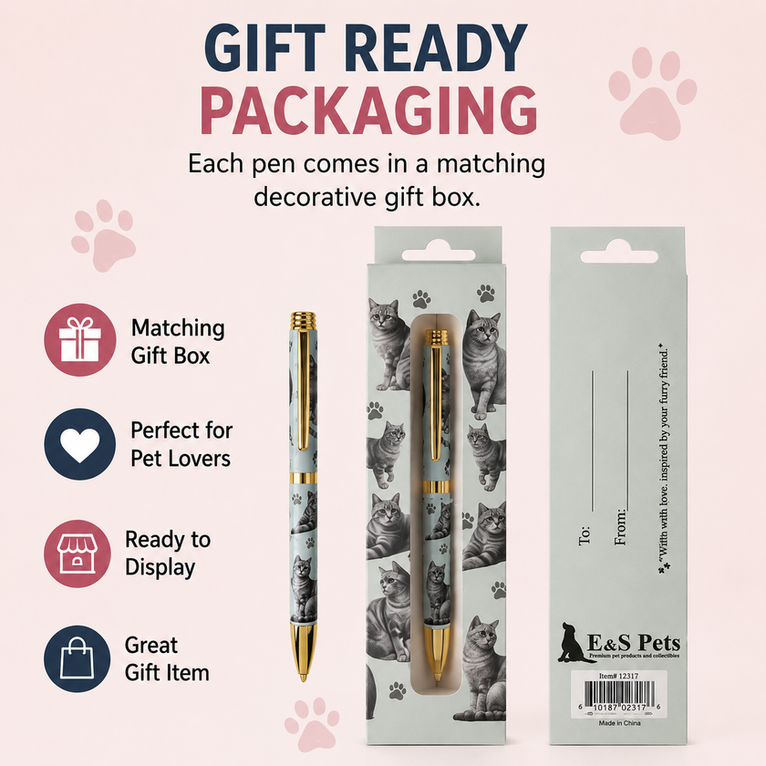 Dachshund Black Pet Lover Ballpoint Pen