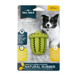 Dog Toy Green Acorn Natural Rubber Toy