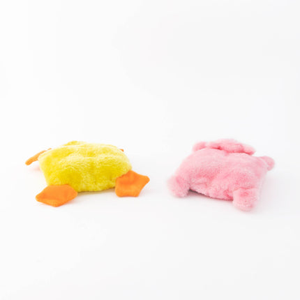 Squeakie Pads - Duck, Pig - Dog Toy