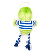 Nautical Alligator Dog Toy