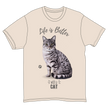 Silver Tabby Cat Tee Shirt Unisex