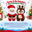 Dog Toy Santa & Reindeer 6