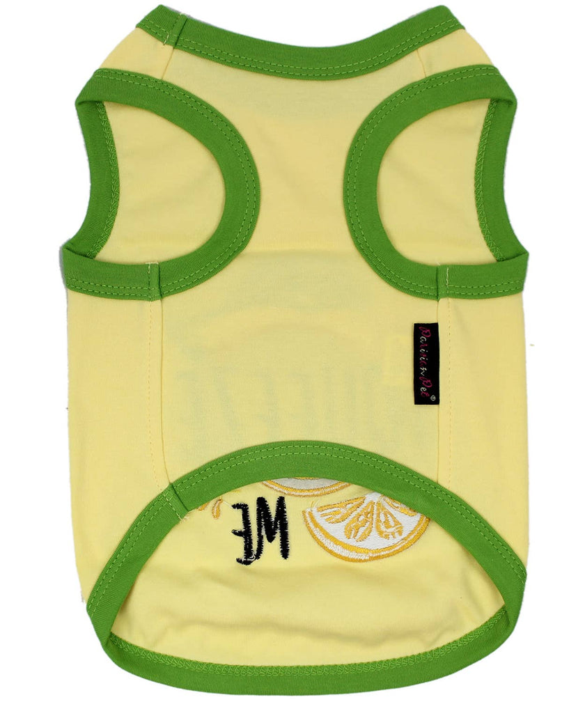 Squeeze Me Lemon Dog or Cat Pet Clothing