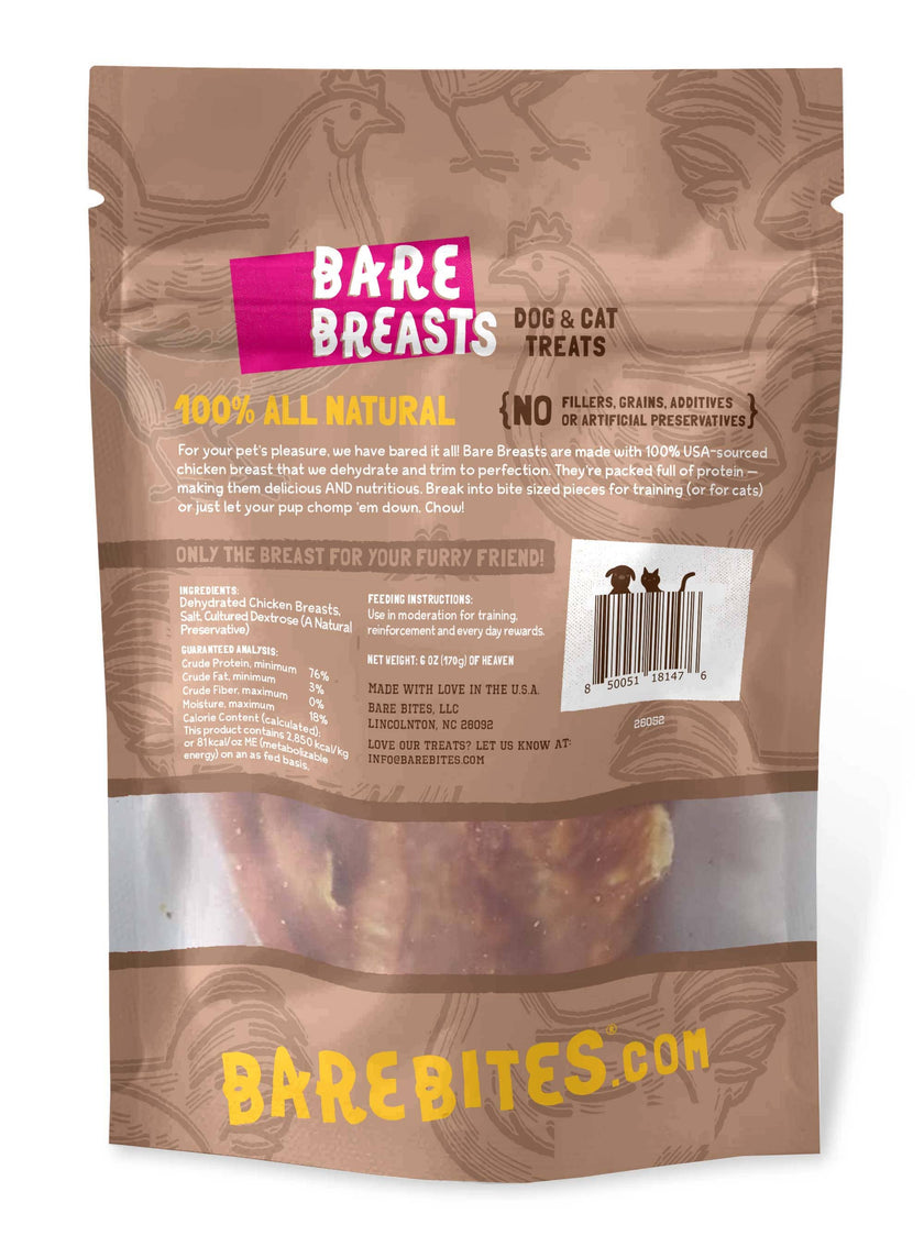 6 oz Bare Breasts Pouch