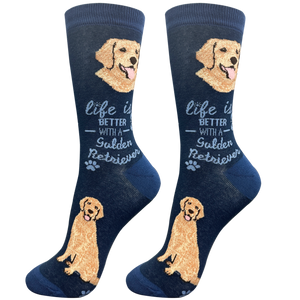 Golden Retriever Dog Socks Unisex